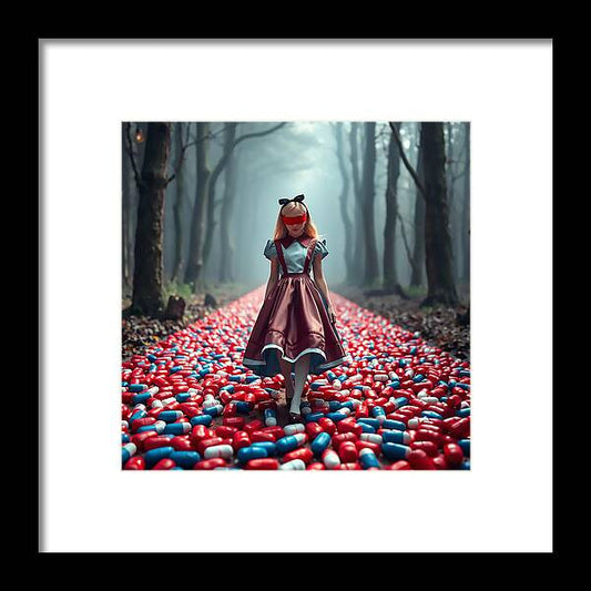 Blind Alice - Framed Print