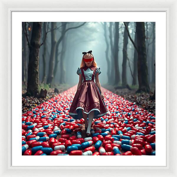 Blind Alice - Framed Print