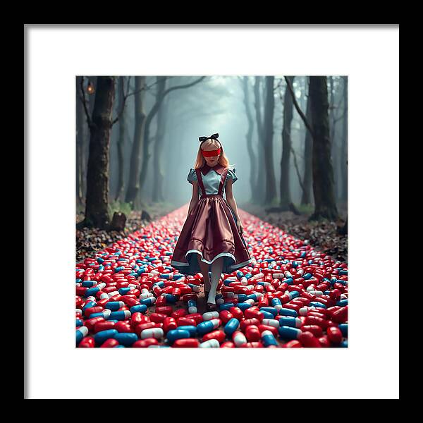 Blind Alice - Framed Print