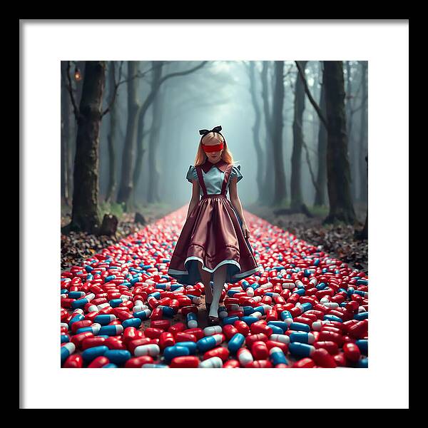 Blind Alice - Framed Print