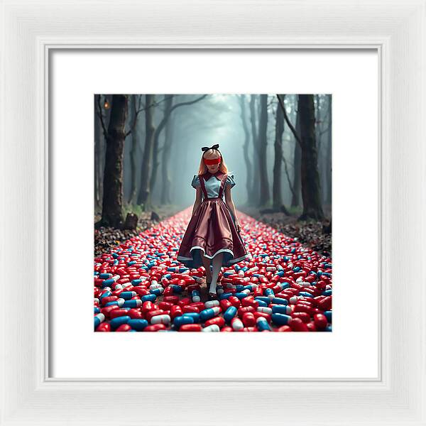 Blind Alice - Framed Print