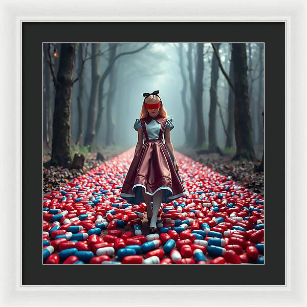 Blind Alice - Framed Print