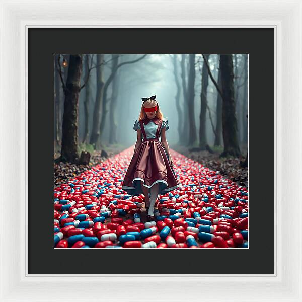 Blind Alice - Framed Print