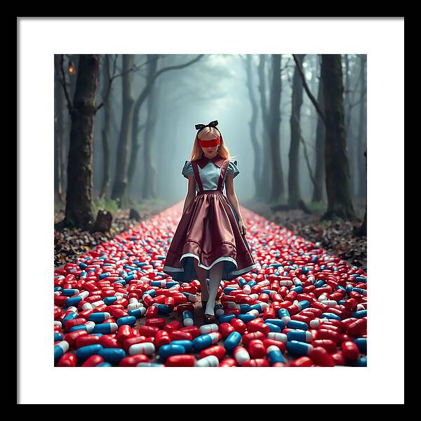 Blind Alice - Framed Print