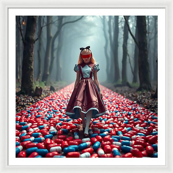 Blind Alice - Framed Print