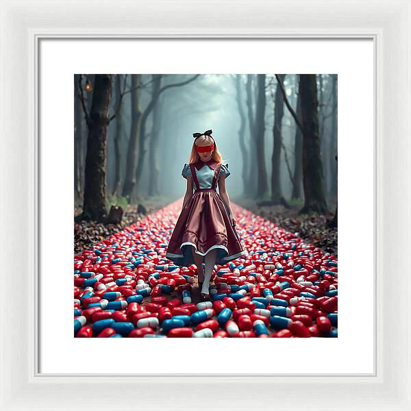 Blind Alice - Framed Print