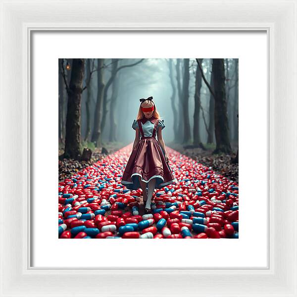 Blind Alice - Framed Print