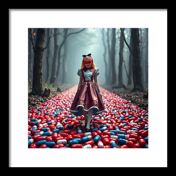 Blind Alice - Framed Print