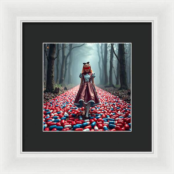 Blind Alice - Framed Print