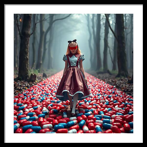 Blind Alice - Framed Print