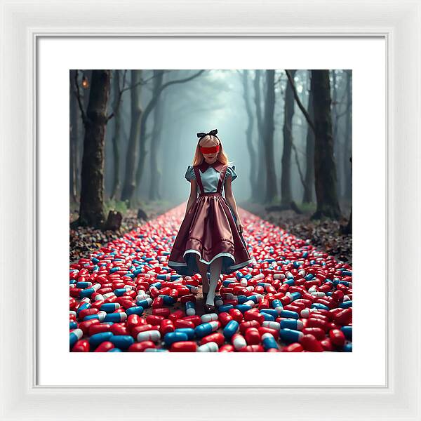 Blind Alice - Framed Print