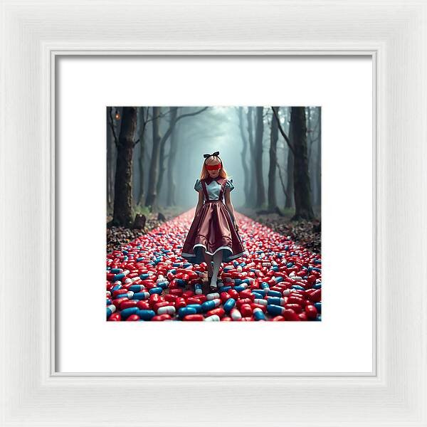 Blind Alice - Framed Print