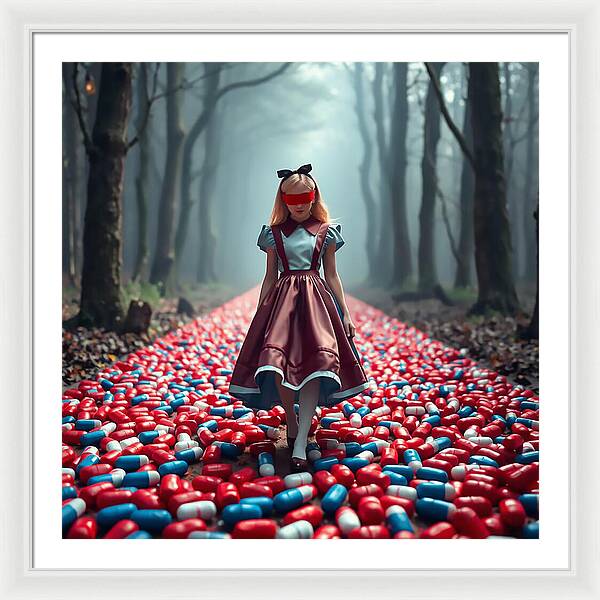 Blind Alice - Framed Print