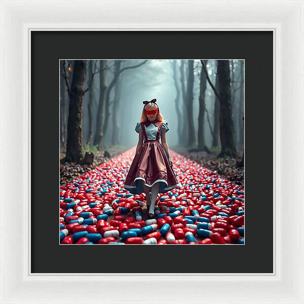 Blind Alice - Framed Print