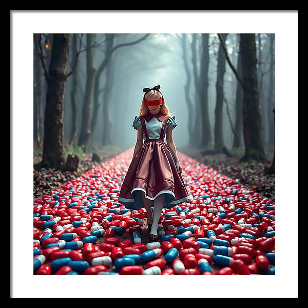 Blind Alice - Framed Print