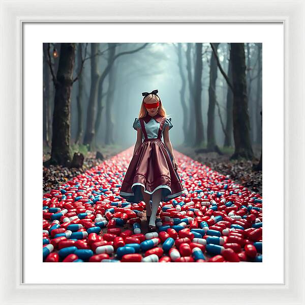 Blind Alice - Framed Print