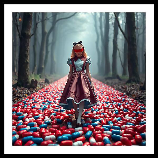 Blind Alice - Framed Print