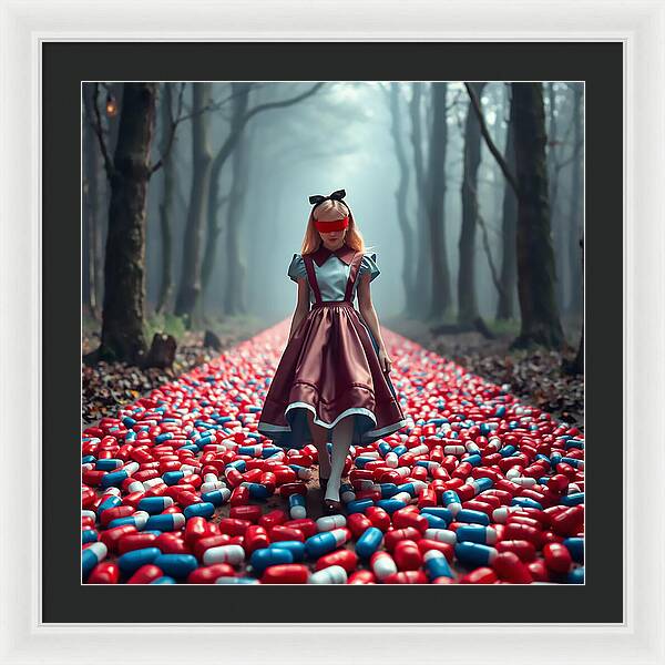 Blind Alice - Framed Print