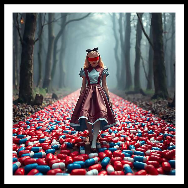 Blind Alice - Framed Print