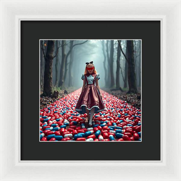 Blind Alice - Framed Print