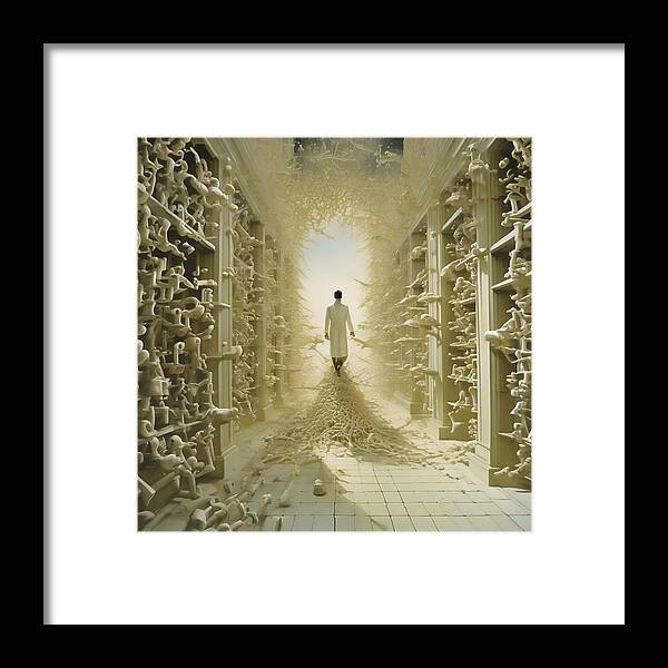 Bone Matrix - Framed Print