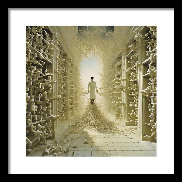 Bone Matrix - Framed Print