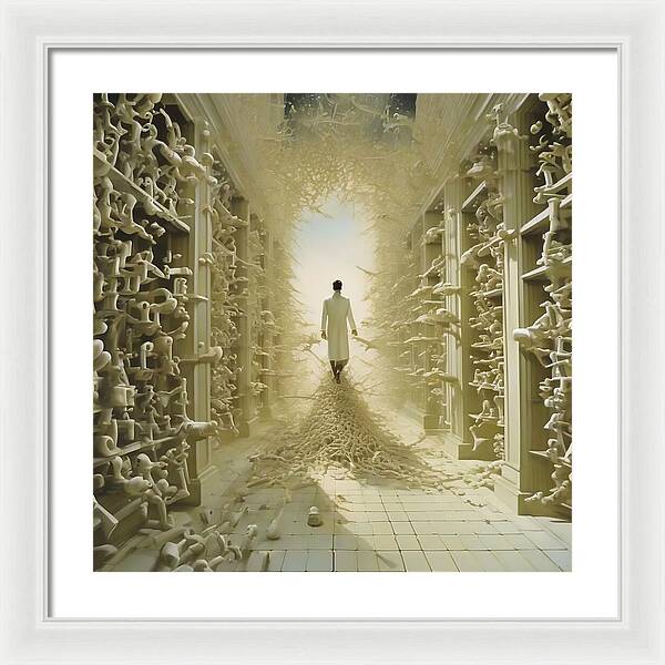 Bone Matrix - Framed Print