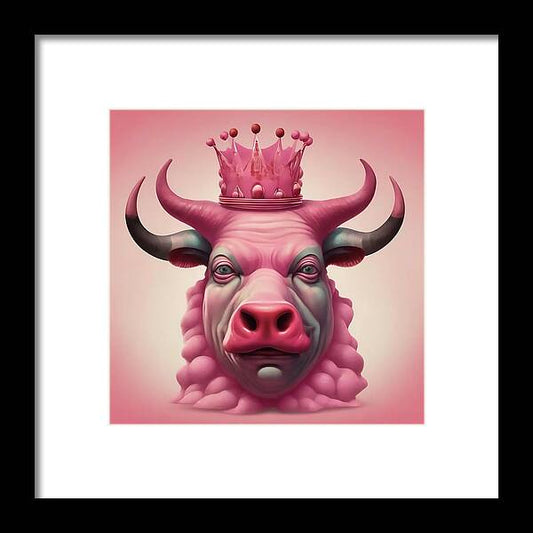 Bull Dog - Framed Print