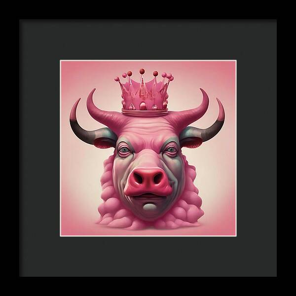 Bull Dog - Framed Print