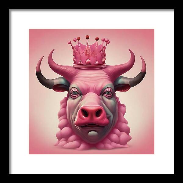 Bull Dog - Framed Print