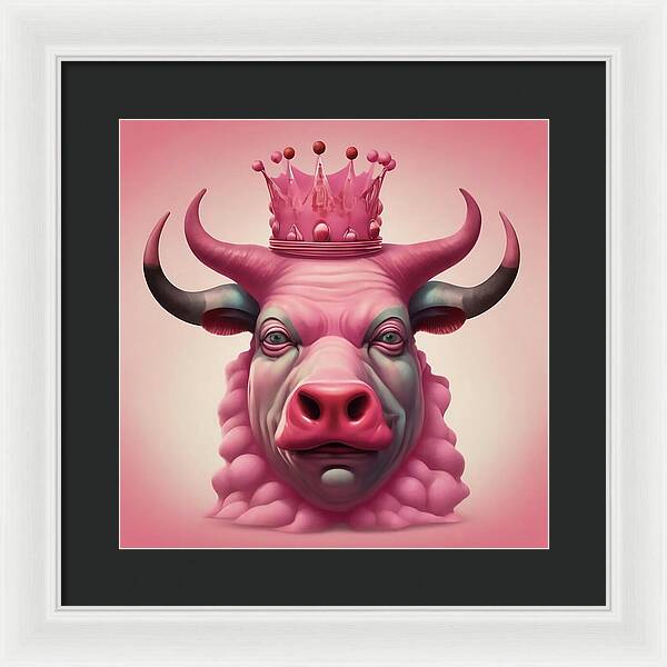 Bull Dog - Framed Print