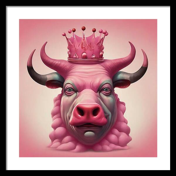 Bull Dog - Framed Print