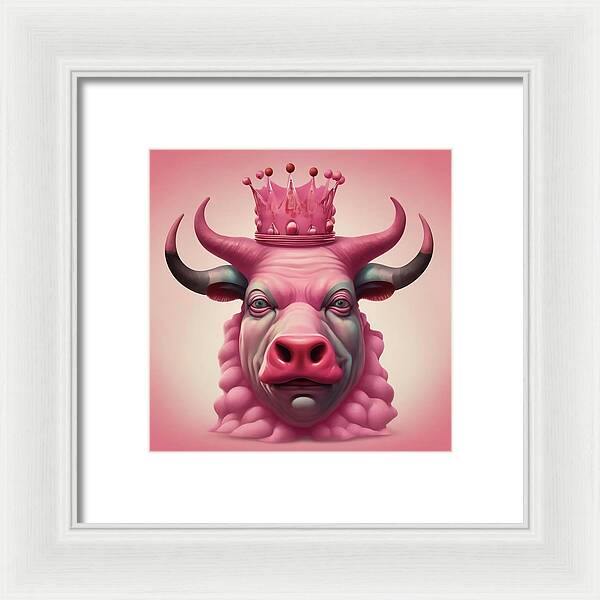 Bull Dog - Framed Print