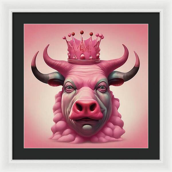 Bull Dog - Framed Print