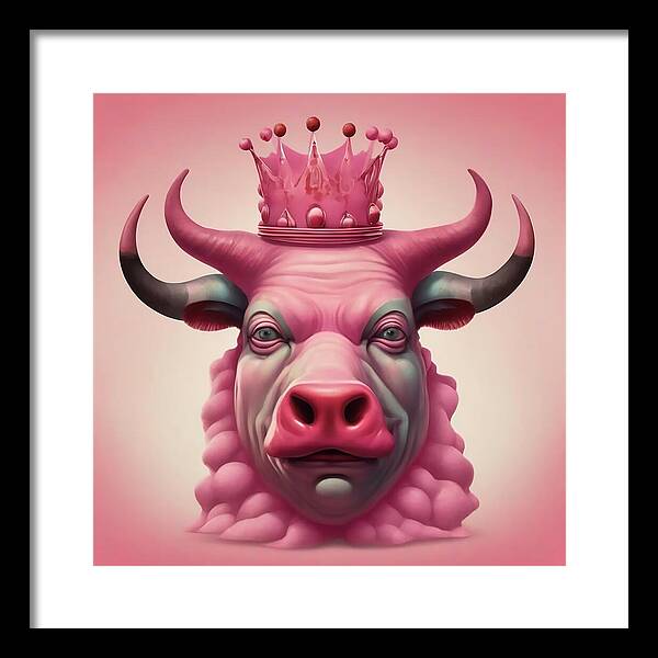 Bull Dog - Framed Print