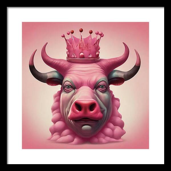 Bull Dog - Framed Print