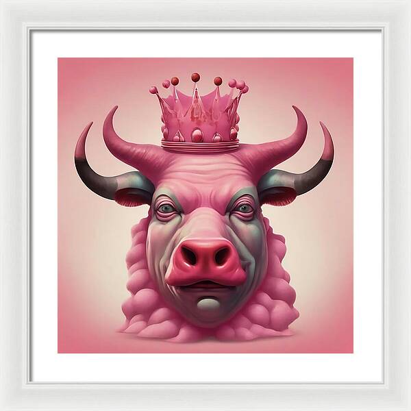 Bull Dog - Framed Print