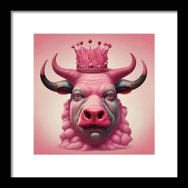 Bull Dog - Framed Print